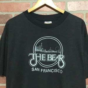 XL vintage 80s The Bear San Francisco Gay Bar t-shirt